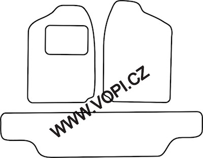 Autokoberce Opel Frontera 1998 - 1999 Perfectfit (3415)